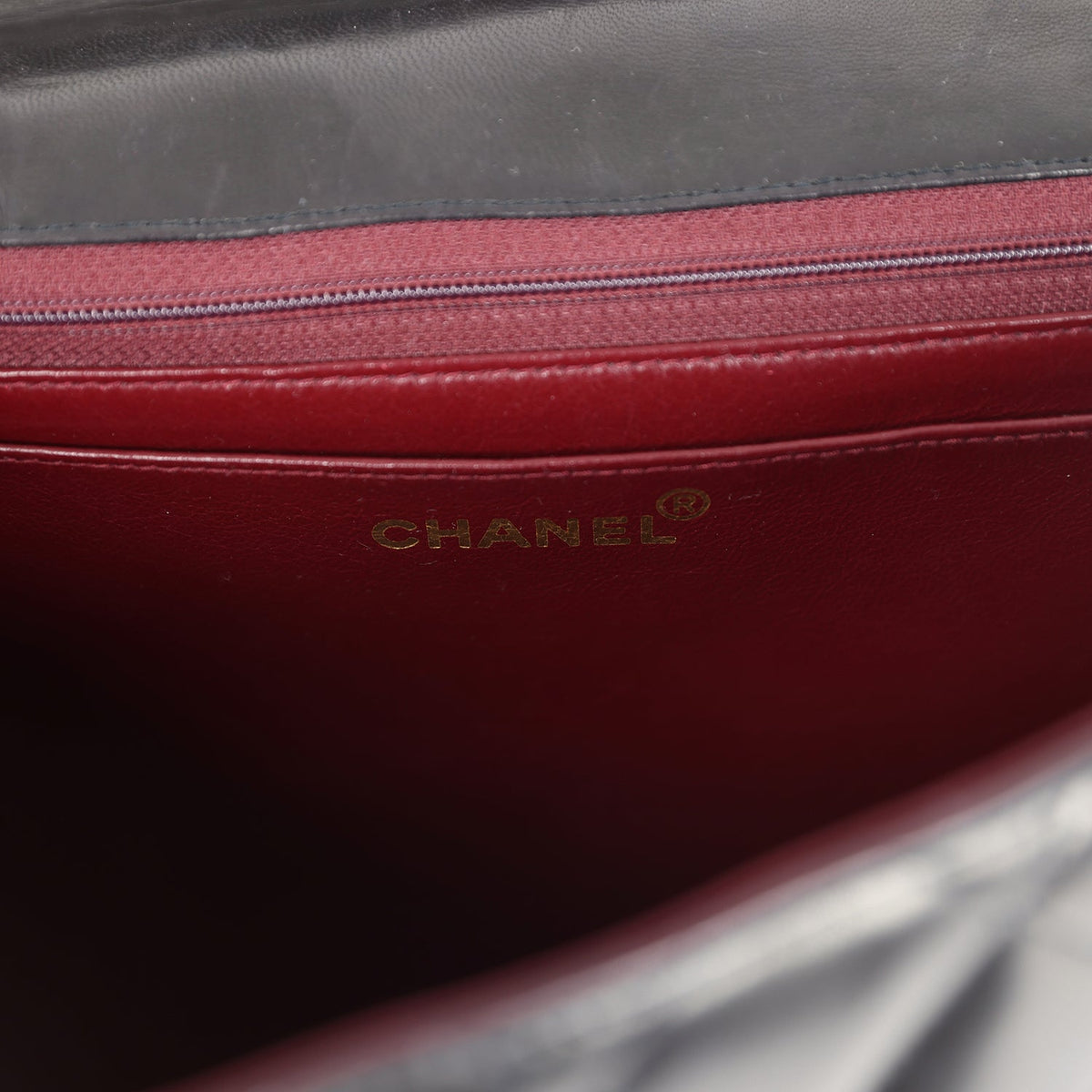 Vintage Chanel Jumbo Classic Single Flap Bag Black Lambskin Tortoiseshell Bakelite Hardware