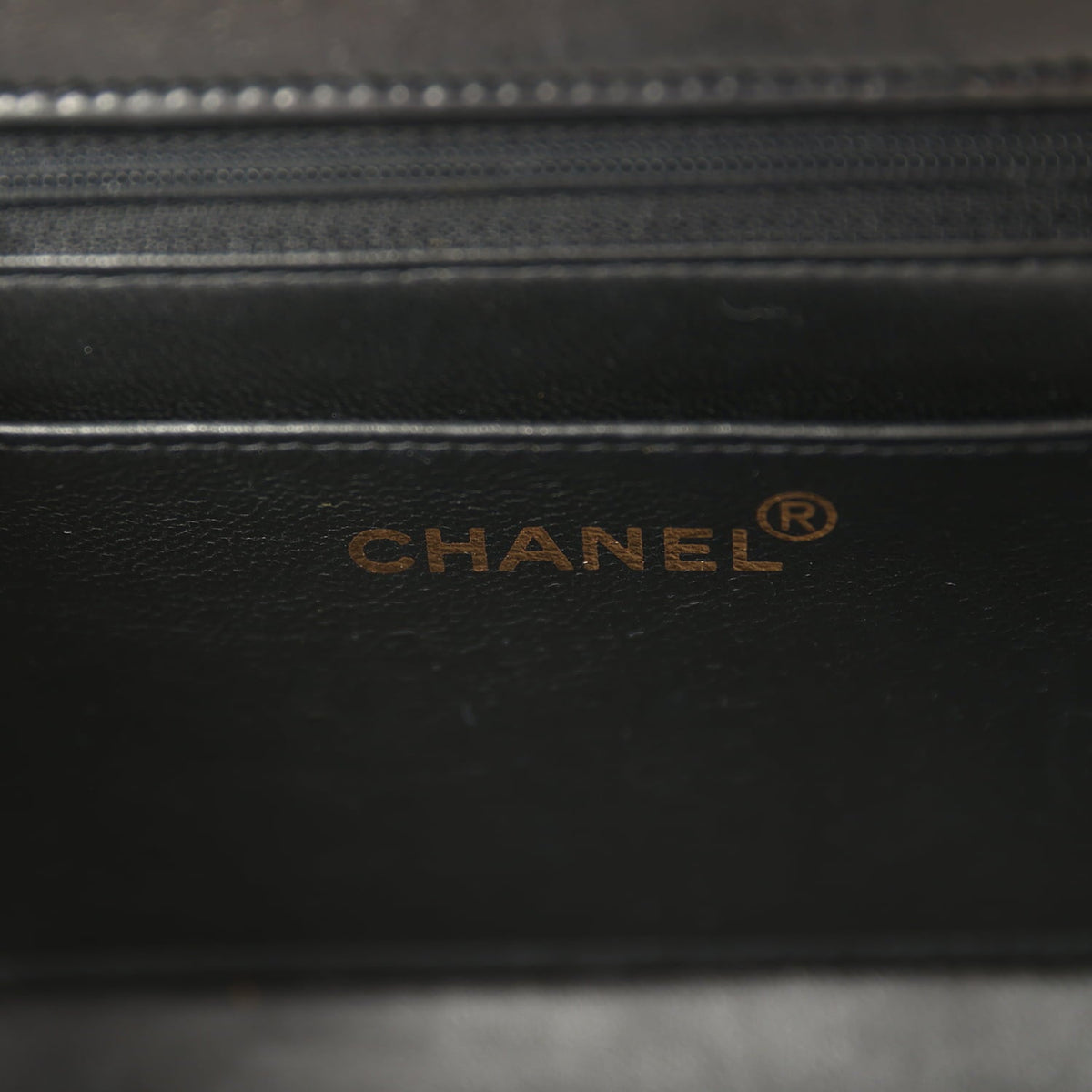 Vintage Chanel Mini Envelope Flap Bag Black Lambskin Black Hardware
