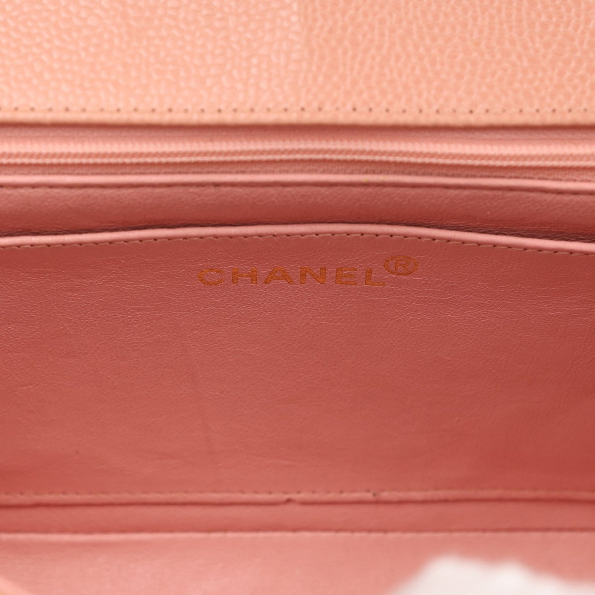 Vintage Chanel Medium Diana Flap Bag Pink Caviar Gold Hardware