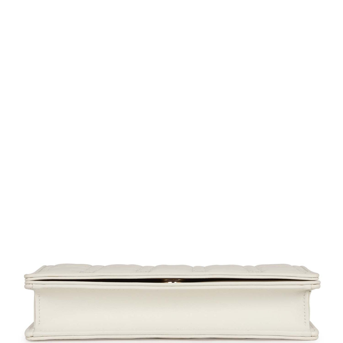 Christian Dior Lady Dior Pouch Latte Lambskin Gold Hardware