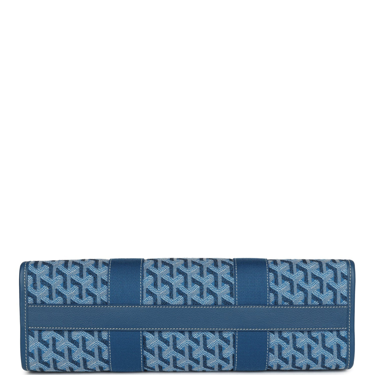 Goyard Goyardine Jacquard Ocean Blue Villette PM Bag