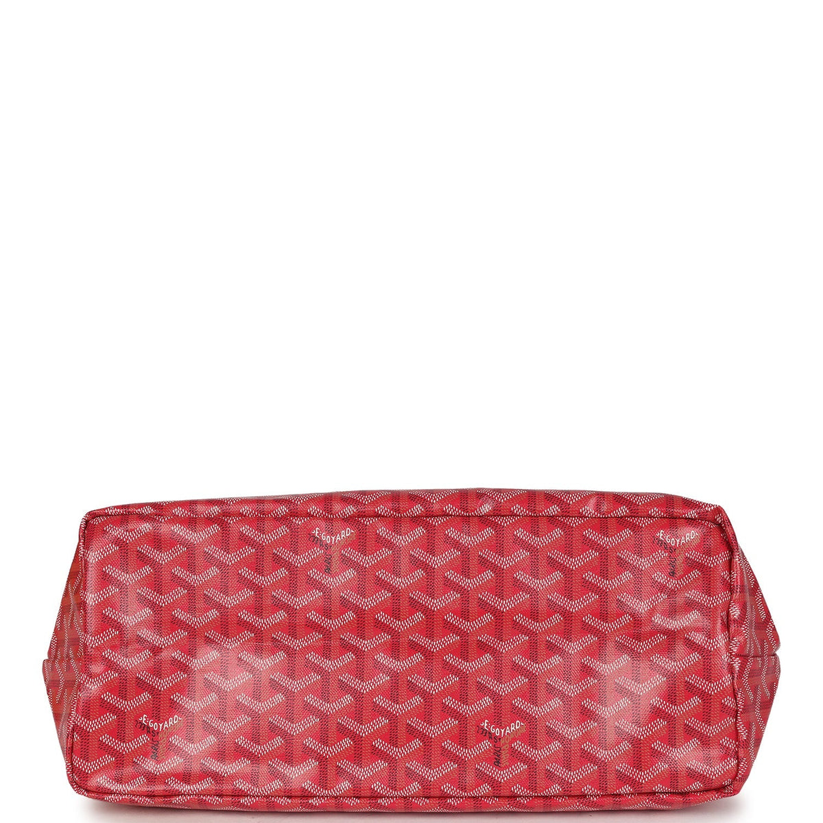 Goyard Goyardine Fuchsia Saint Louis PM Tote Bag Palladium Hardware