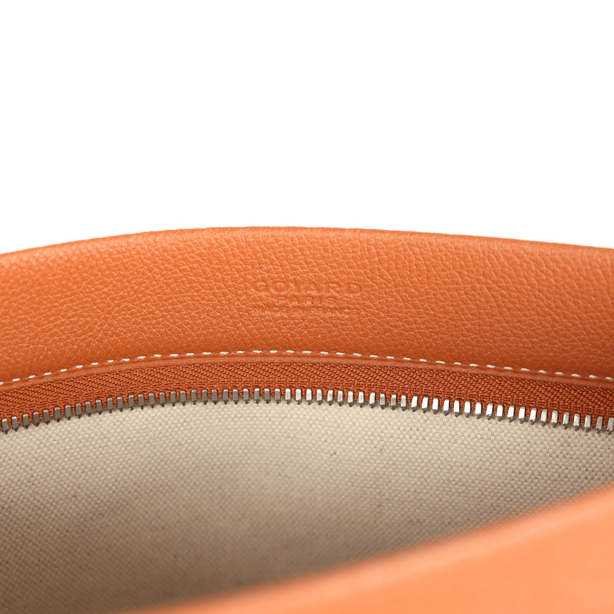 Goyard Goyardine Canvas Black, Brown Conti Pouch Palladium Hardware