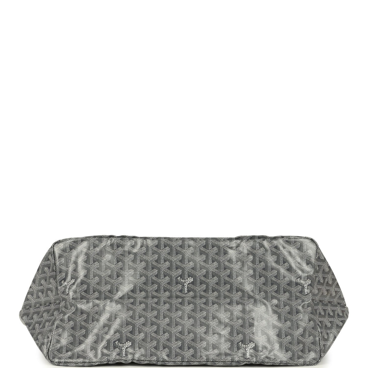 Goyard Goyardine Grey St. Louis GM Tote Bag Palladium Hardware