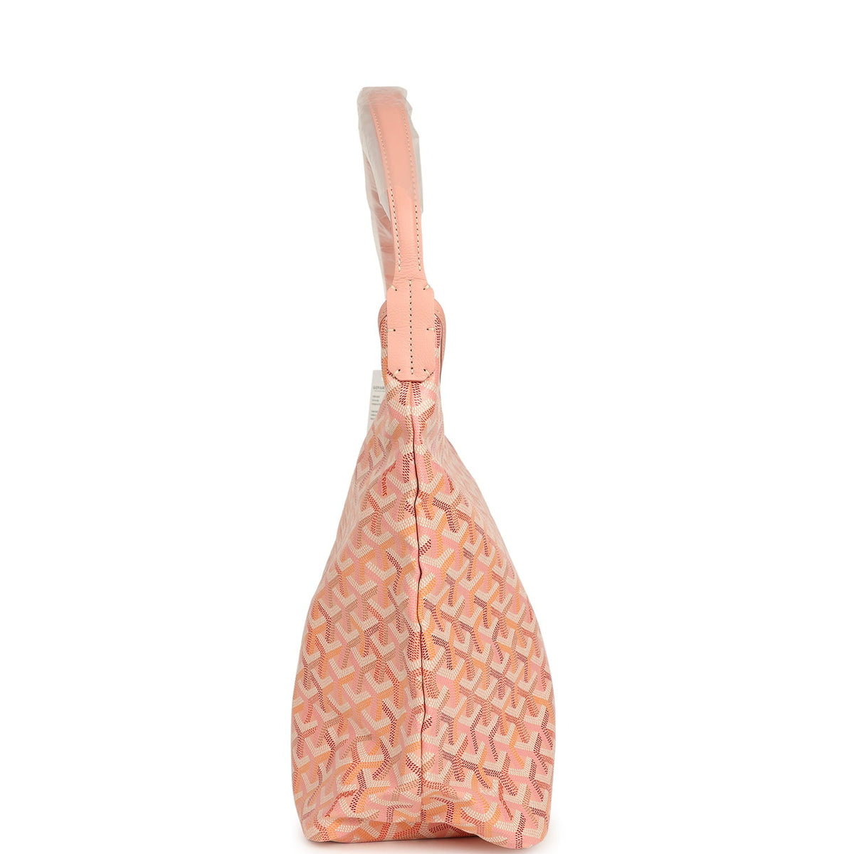 Goyard Goyardine Powder Pink Boheme Hobo Bag Palladium Hardware