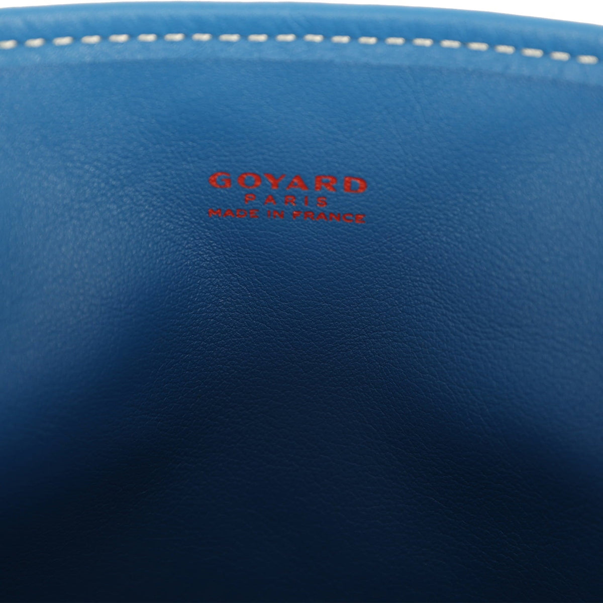 Goyard Goyardine Anjou Sky Blue Mini Bag Palladium Hardware