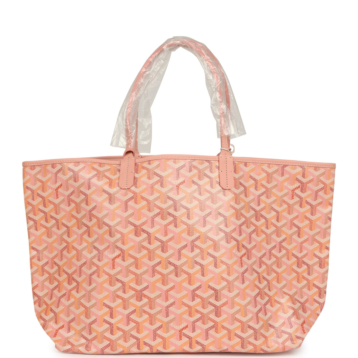Goyard Goyardine Powder Pink Saint Louis PM Tote Palladium Hardware