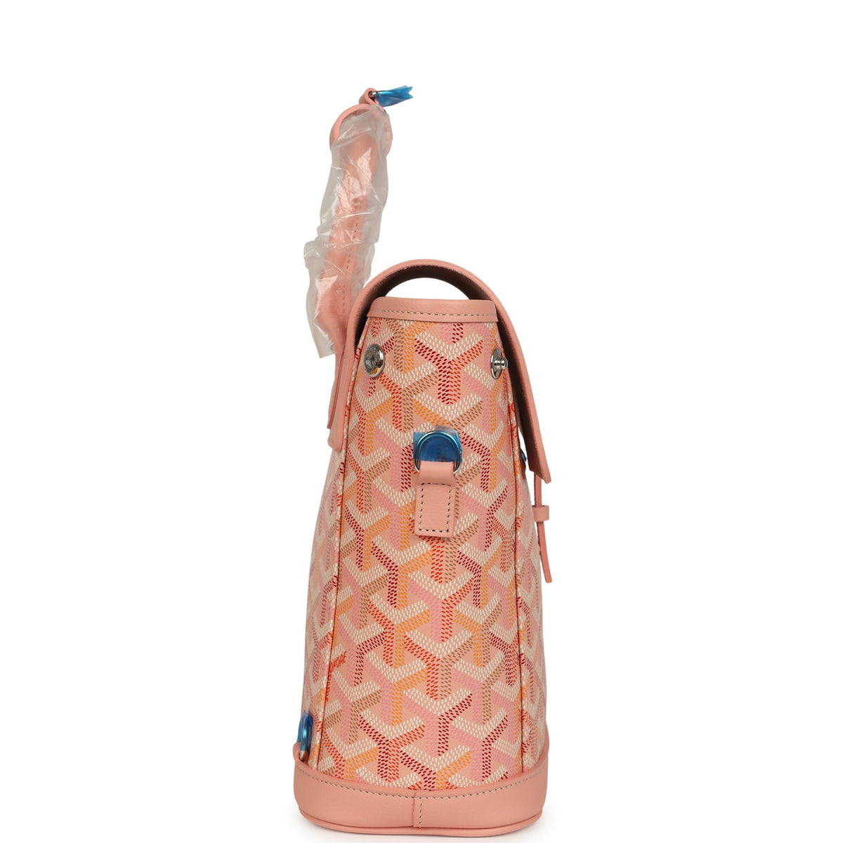 Goyard Goyardine Canvas Powder Pink Mini Alpin Backpack Palladium Hardware