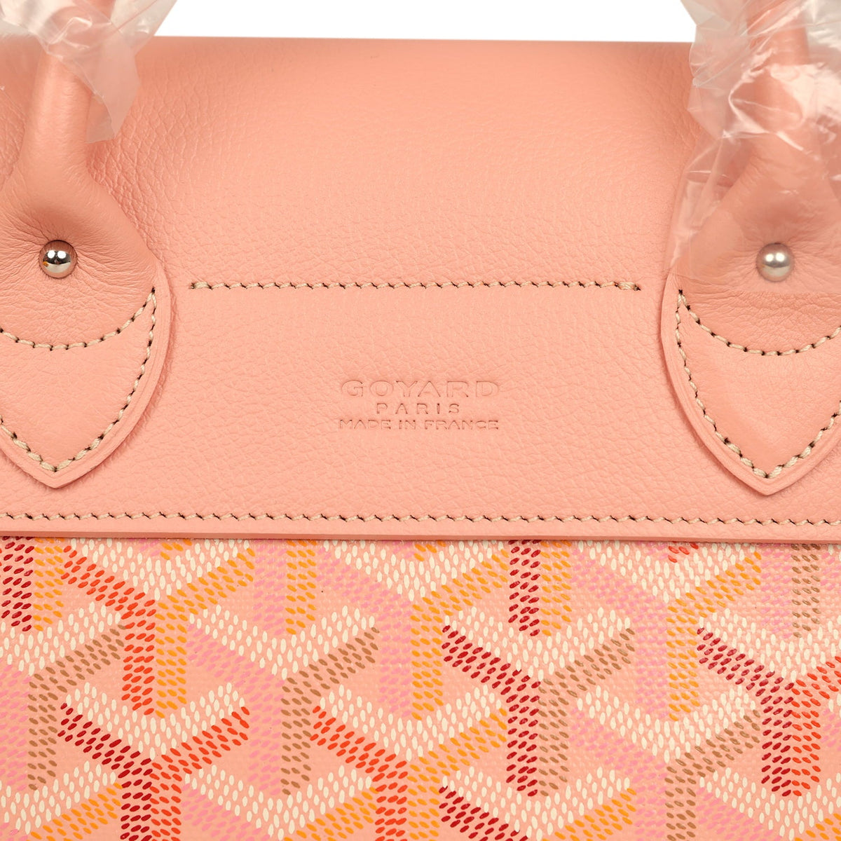 Goyard Goyardine Canvas Powder Pink Mini Alpin Backpack Palladium Hardware