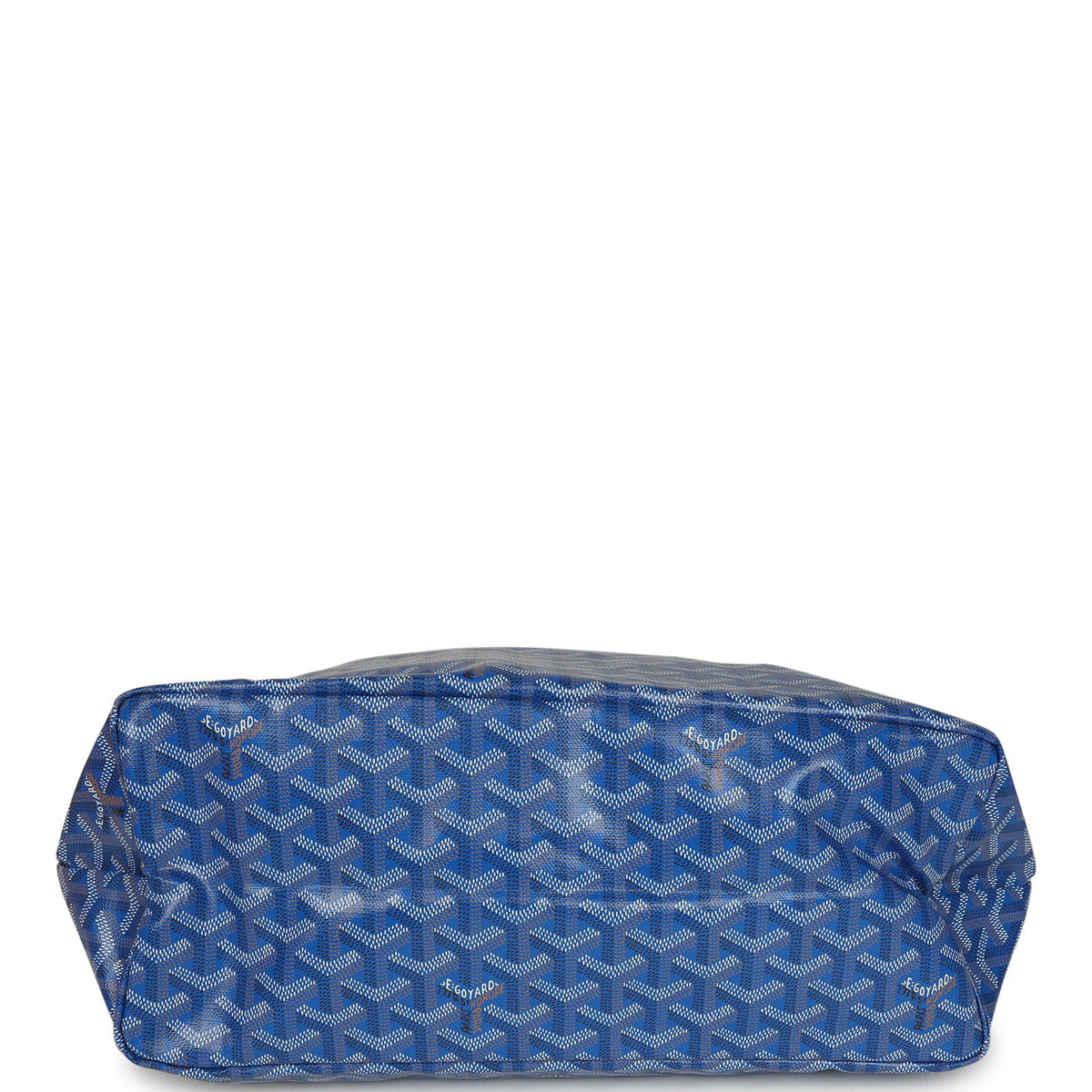 Goyard Goyardine Sky Blue Saint Louis PM Tote Bag Palladium Hardware