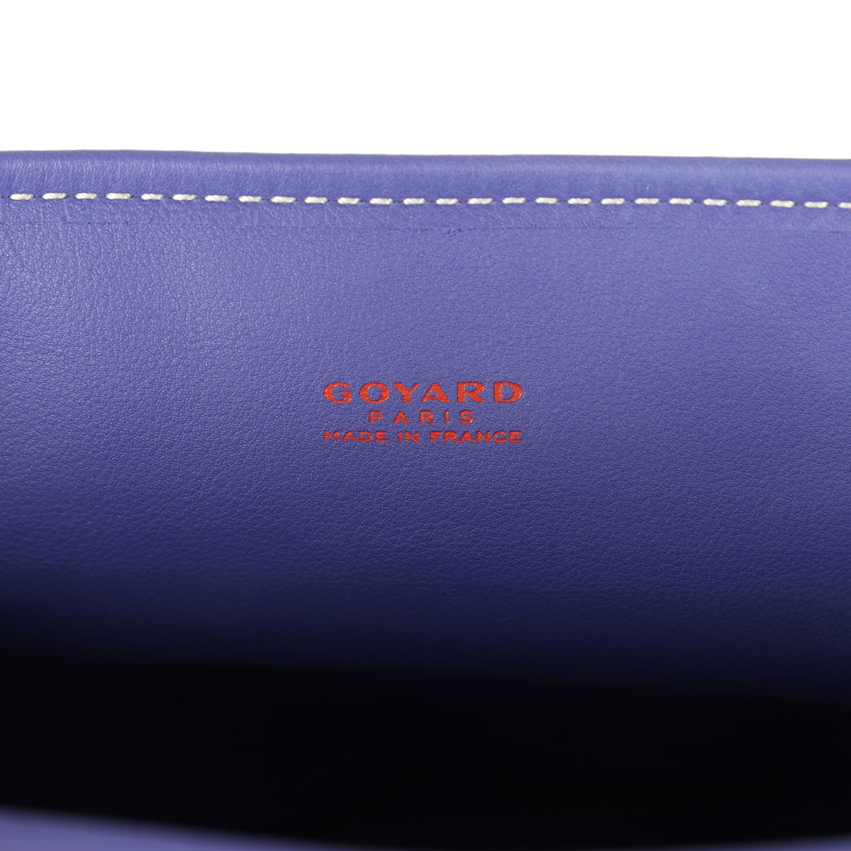 Goyard Goyardine Anjou Blueberry Purple Mini Bag Palladium Hardware