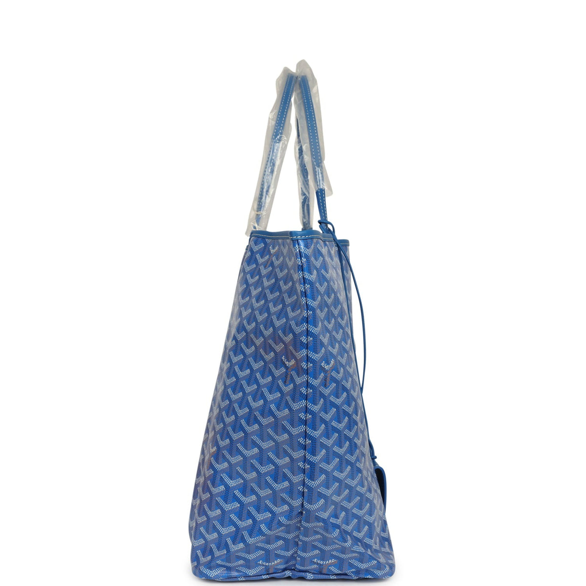 Goyard Goyardine Sky Blue Saint Louis GM Tote Bag Palladium Hardware