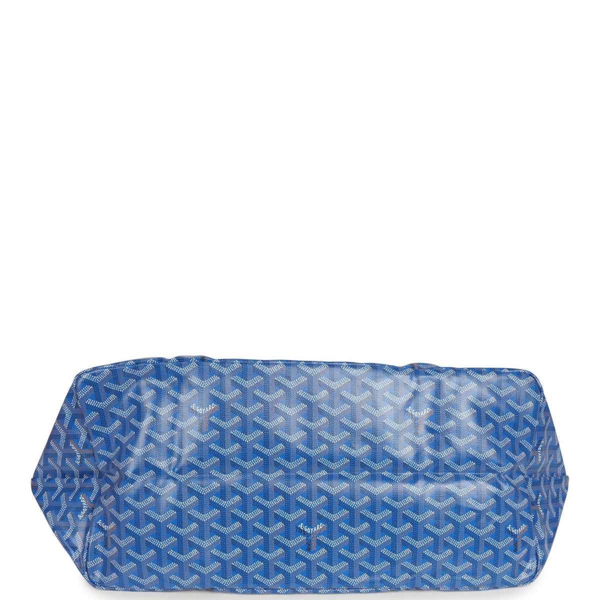 Goyard Goyardine Sky Blue Saint Louis GM Tote Bag Palladium Hardware