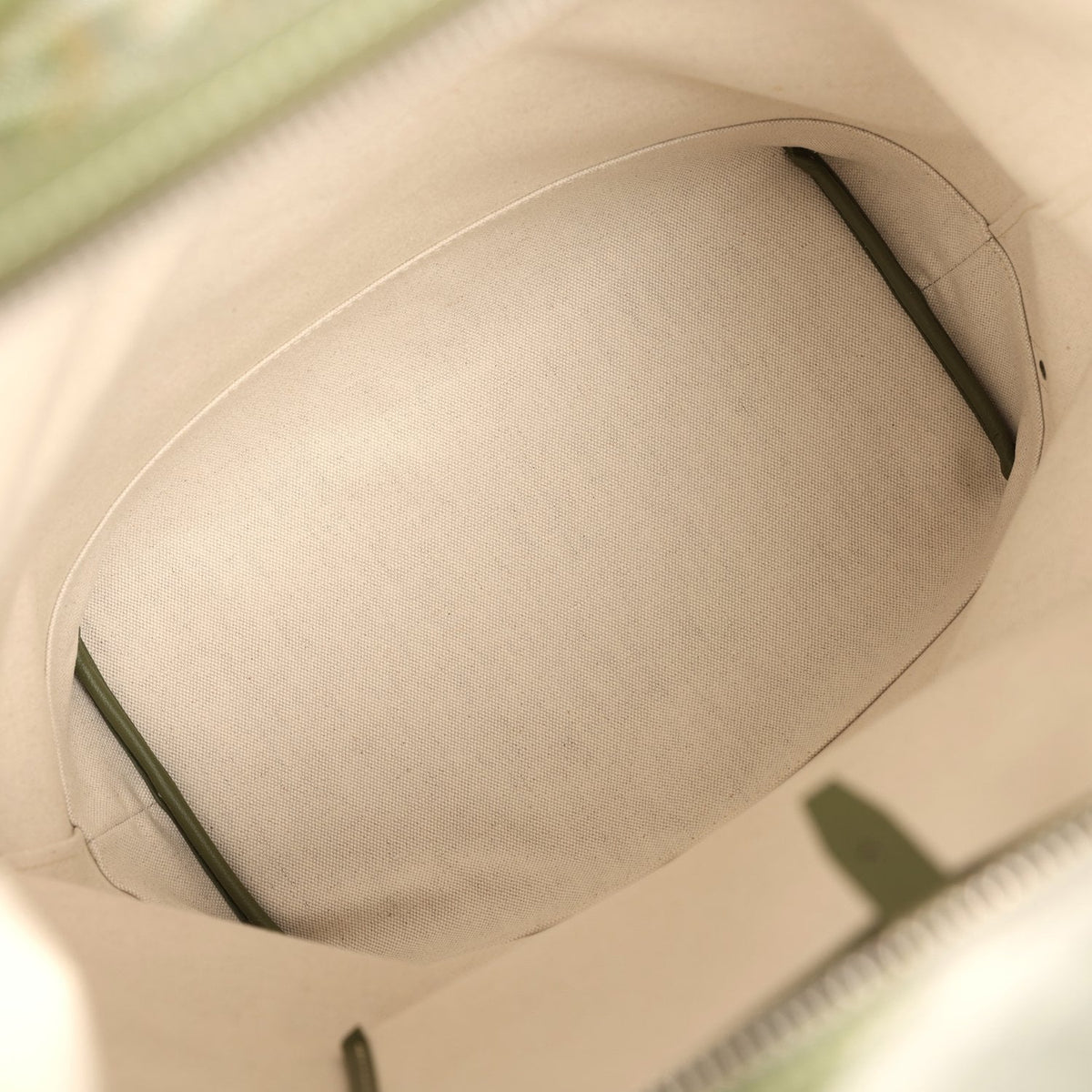 Goyard Goyardine Cisalpin Backpack Khaki Palladium Hardware