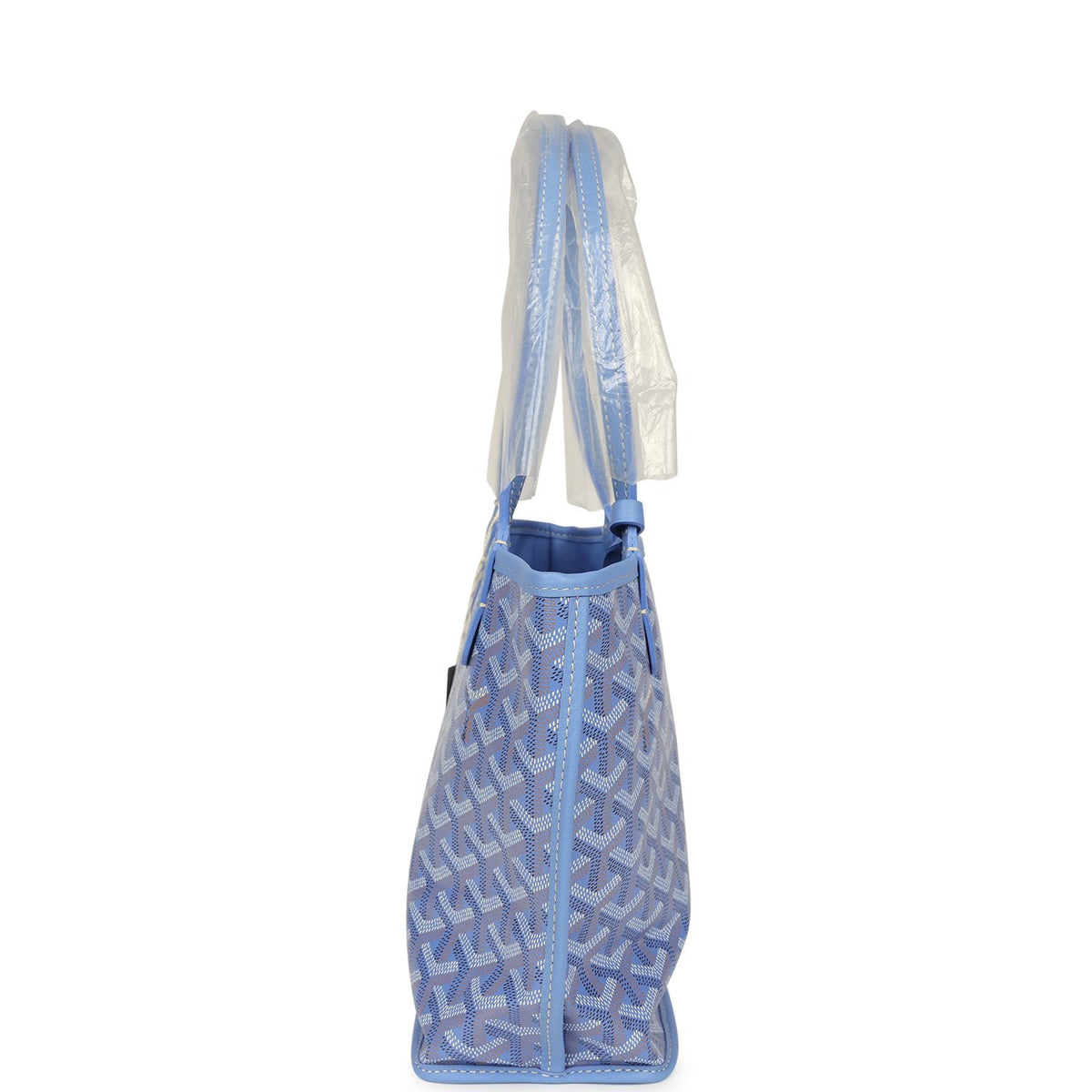 Goyard Goyardine Canvas Iris Anjou Mini Bag Palladium Hardware