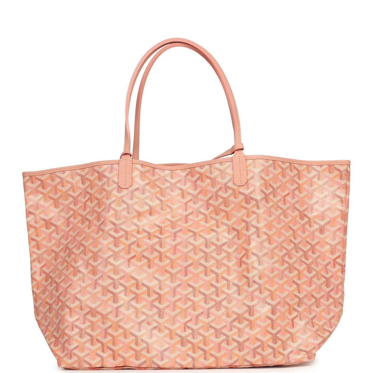 Goyard Goyardine Powder Pink Saint Louis GM Tote Palladium Hardware