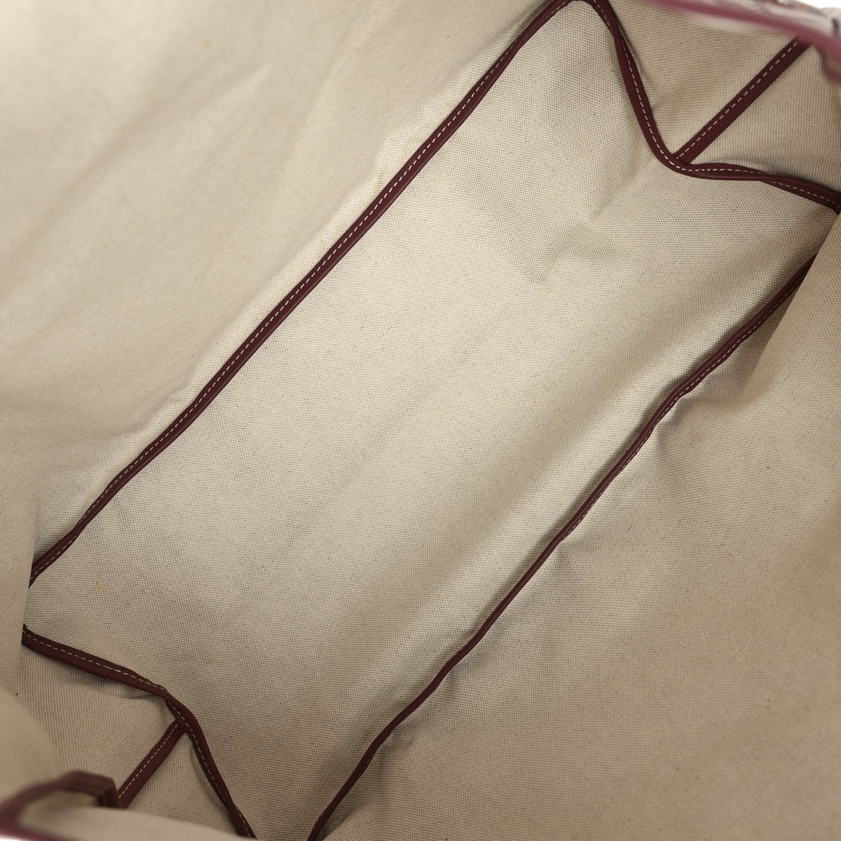 Goyard Goyardine Burgundy Saint Louis GM Tote Bag Palladium Hardware