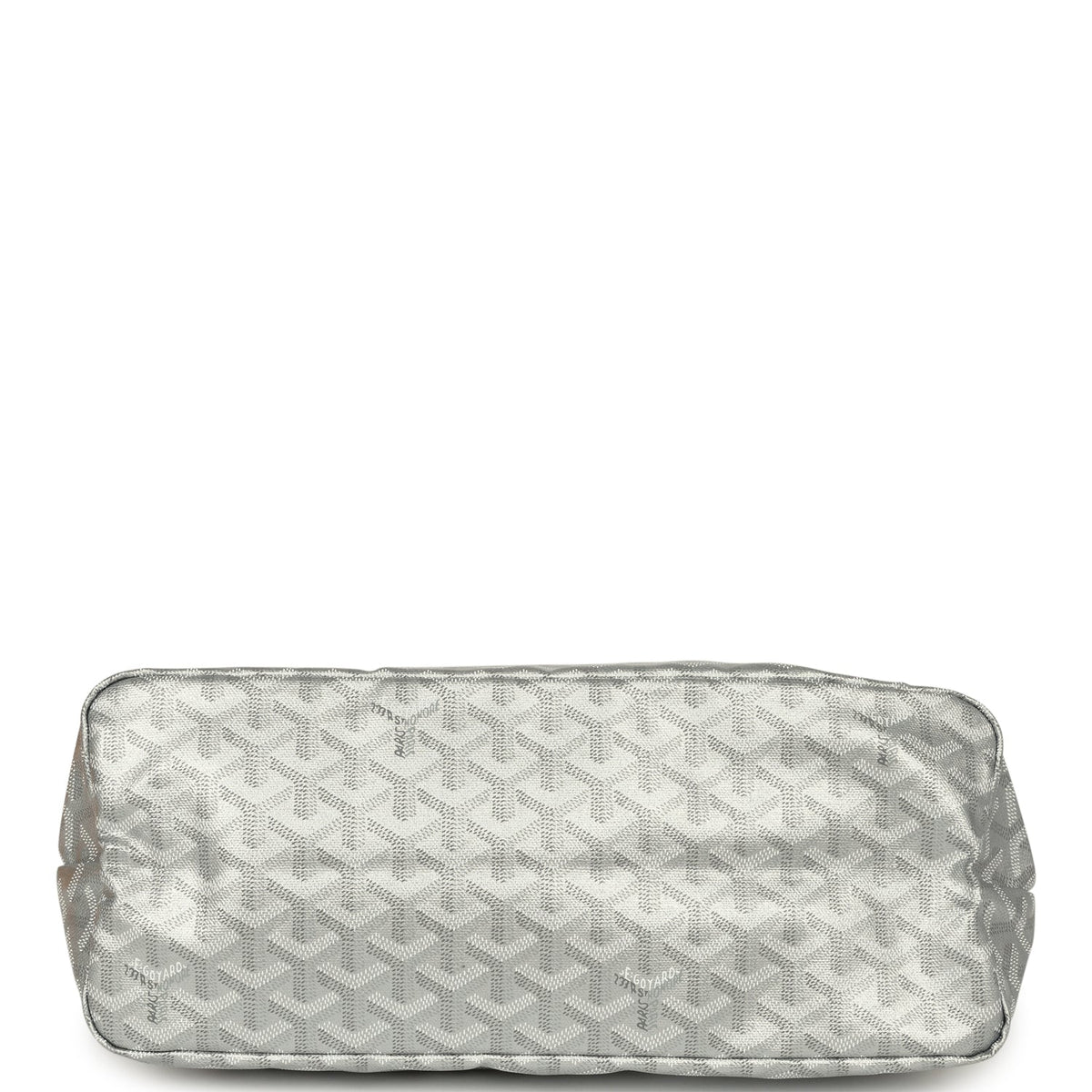 Goyard Goyardine Silver Metallic Boheme Hobo Palladium Hardware