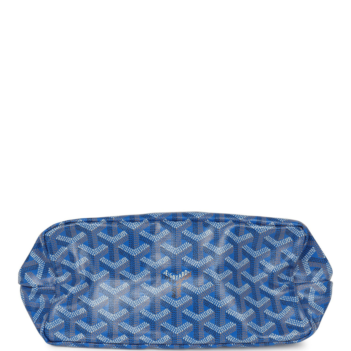 Goyard Goyardine Sky Blue Boheme Mini Hobo Bag Palladium Hardware