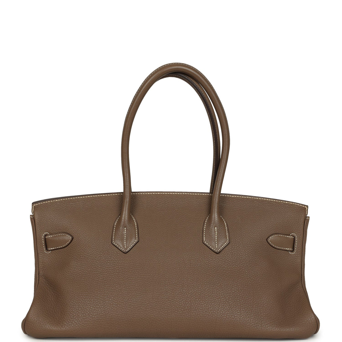Vintage Hermes Shoulder Birkin 42 JPG Etoupe Togo Palladium Hardware