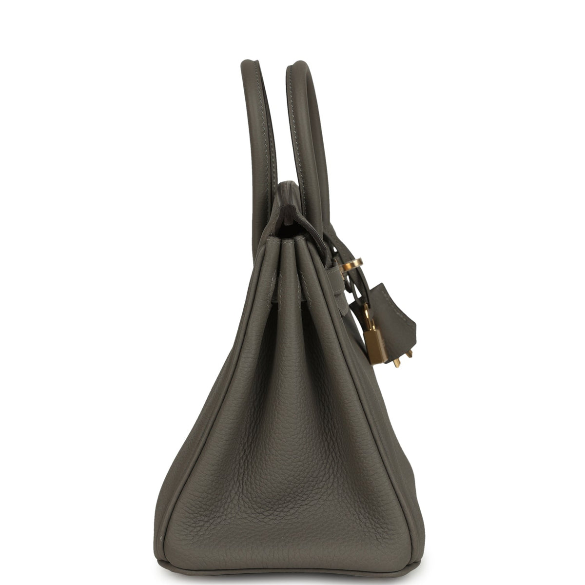 Hermes Birkin 25 Gris Meyer Togo Permabrass Hardware