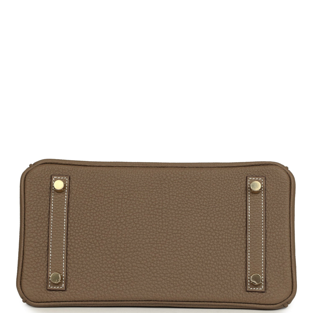 Hermes Birkin 25 Etoupe Togo Brushed Gold Hardware