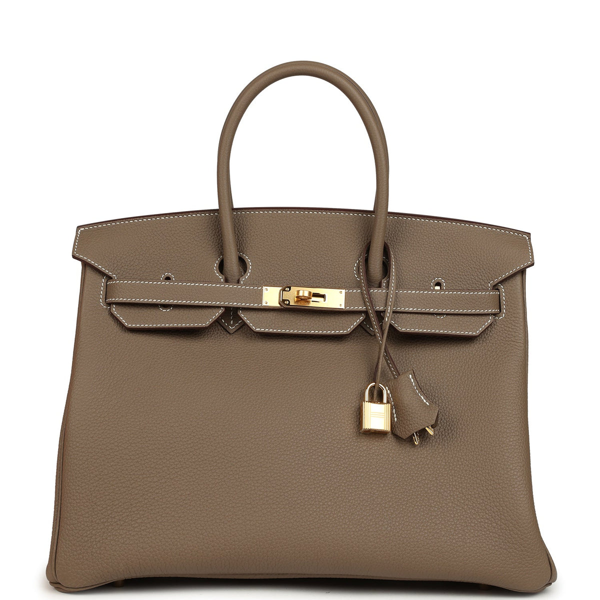 Hermes Birkin 35 Etoupe Togo Gold Hardware