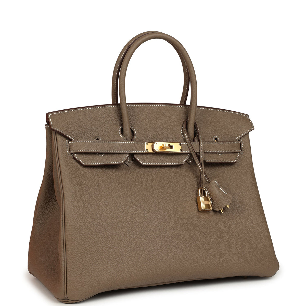 Hermes Birkin 35 Etoupe Togo Gold Hardware