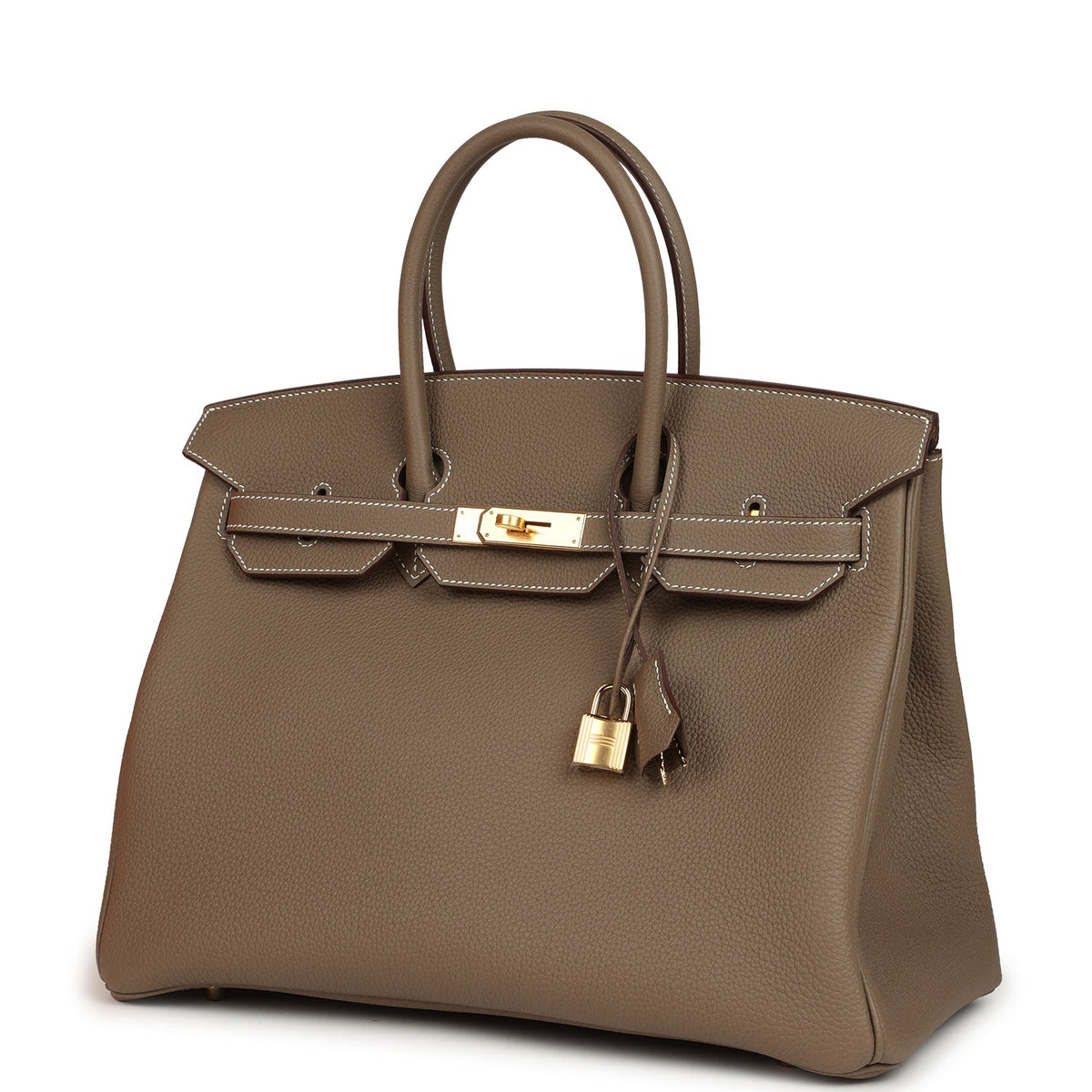 Hermes Birkin 35 Etoupe Togo Gold Hardware