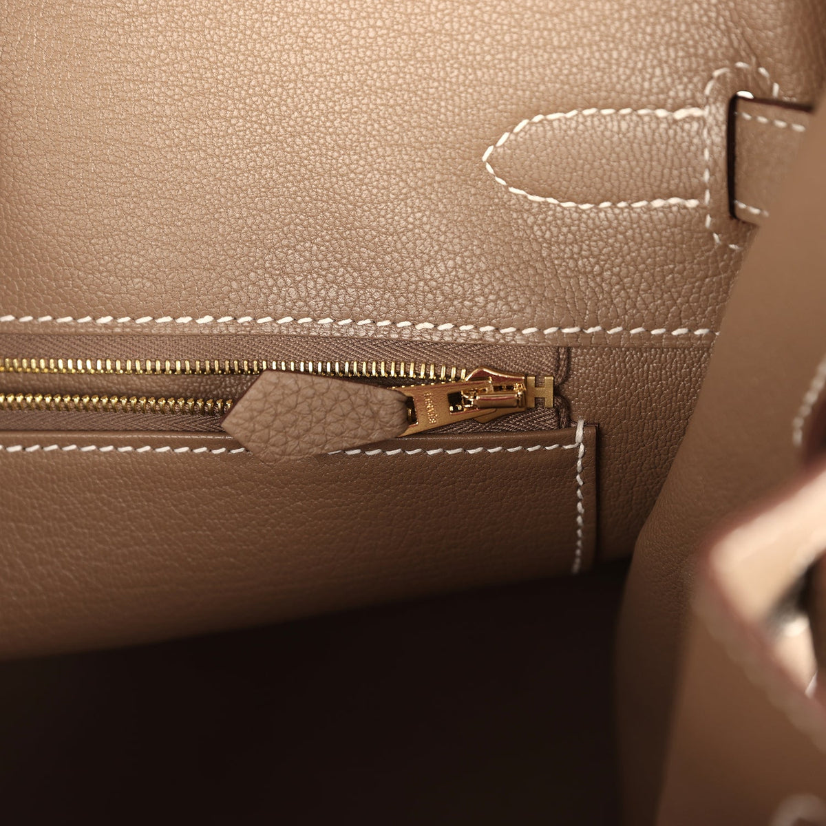 Hermes Birkin 35 Etoupe Togo Gold Hardware