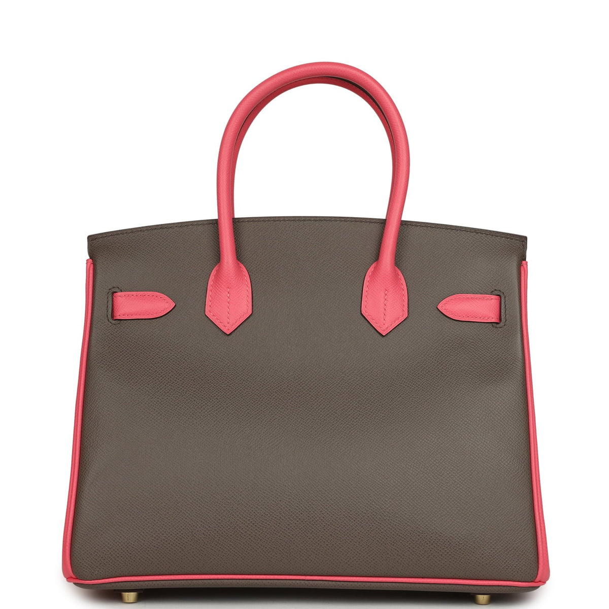 Hermes Special Order (HSS) Birkin 30 Etain, Rose Azalee Epsom Brushed Gold Hardware