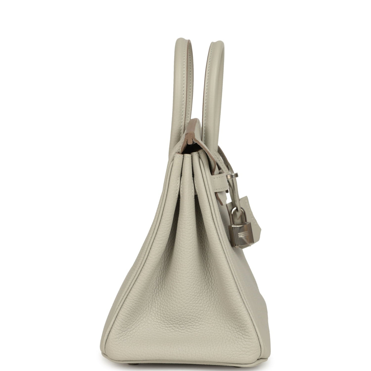 Hermes Birkin 25 Gris Perle Verso Togo Palladium Hardware