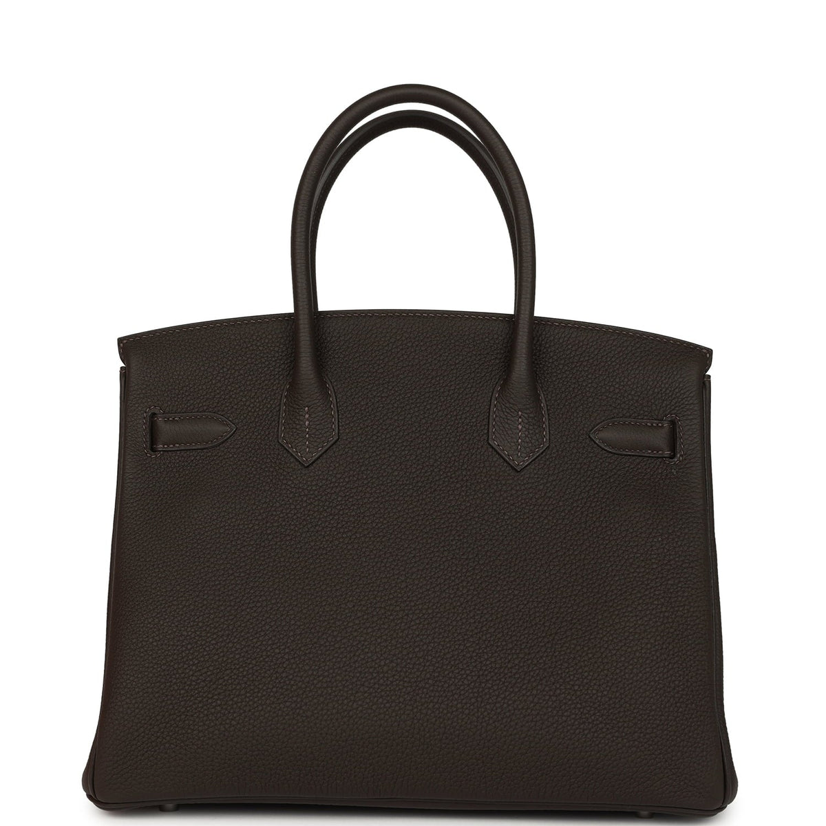 Hermes Birkin 30 Bai Brun Togo Palladium Hardware