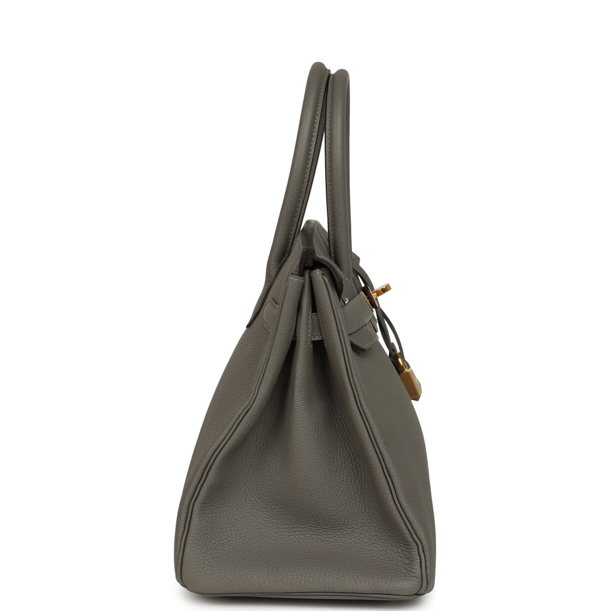Hermes Birkin 30 Gris Meyer Togo Gold Hardware