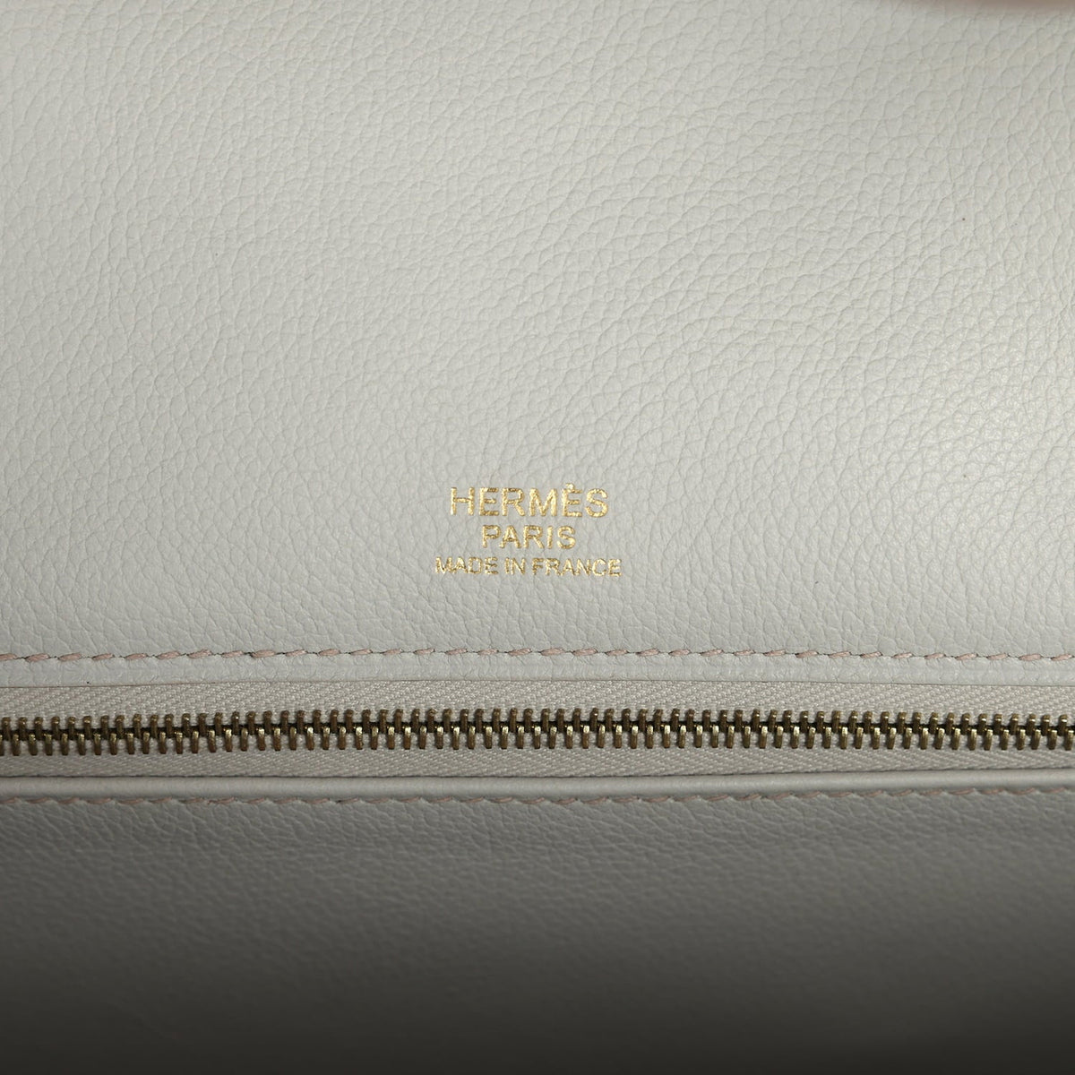 Hermes Birkin 30 Gris Caillou Grizzly and Gris Perle Evercolor Permabrass Hardware