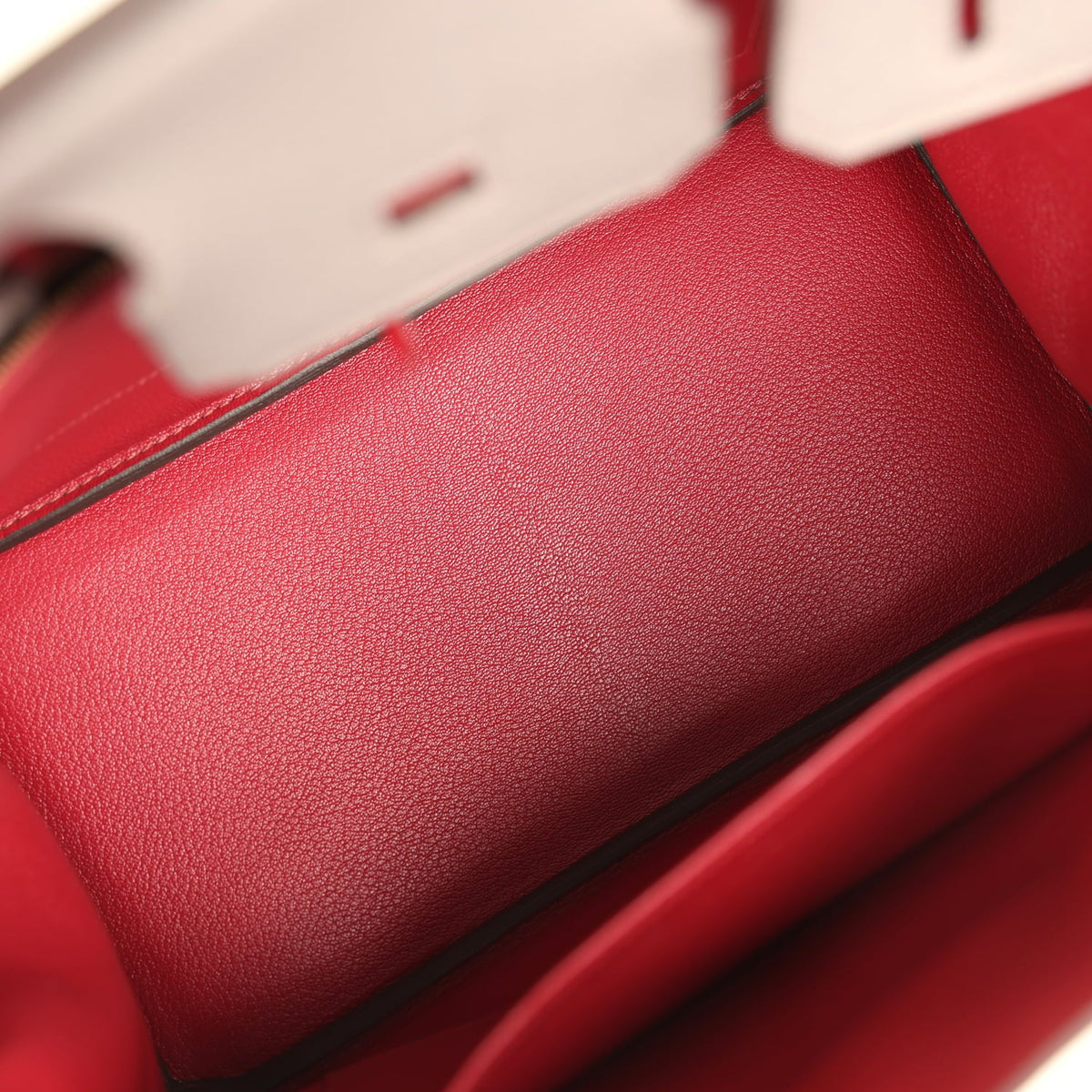 Hermes Special Order (HSS) Birkin 30 Etain, Rouge Grenat Togo Gold Hardware