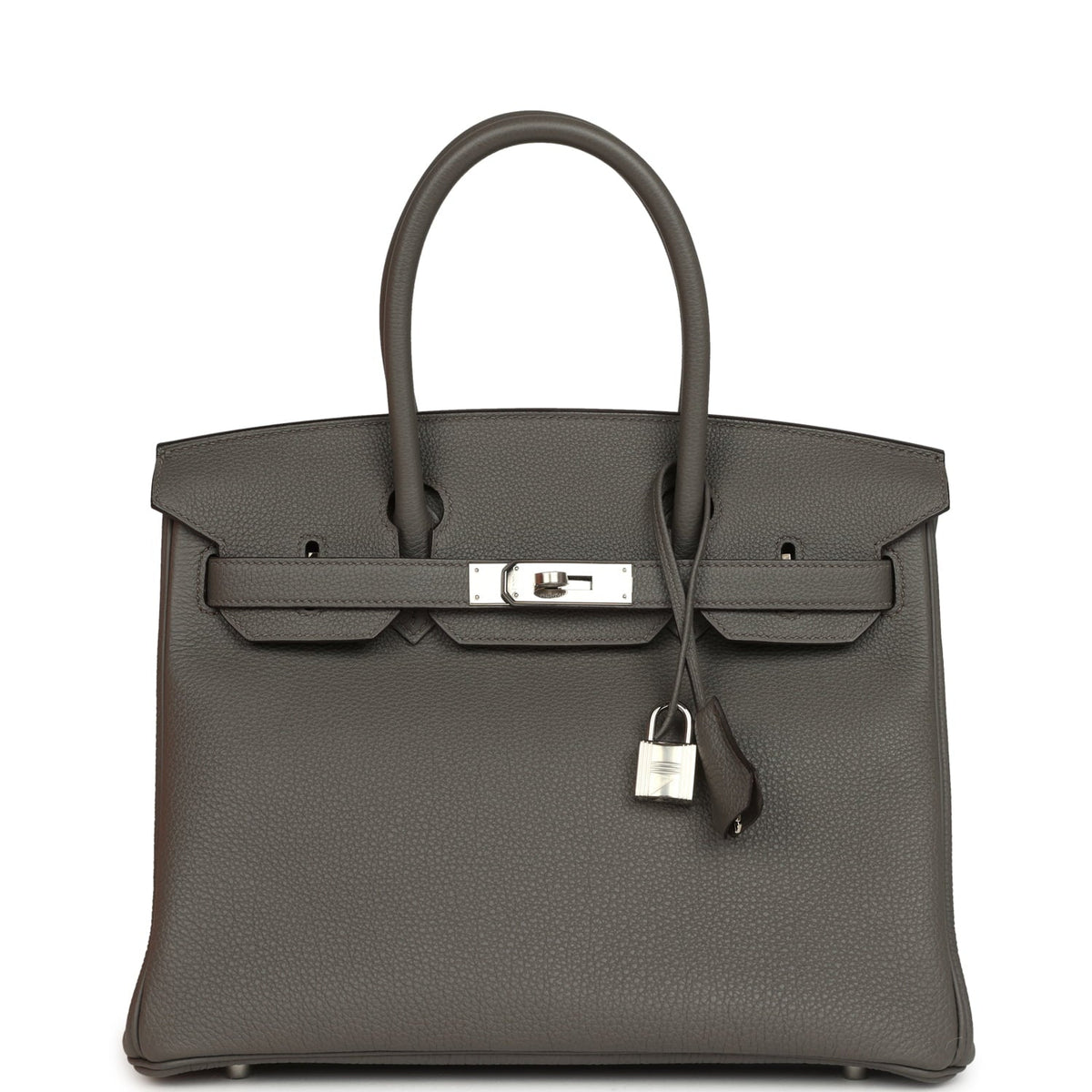 Hermes Birkin 30 Etain Togo Palladium Hardware