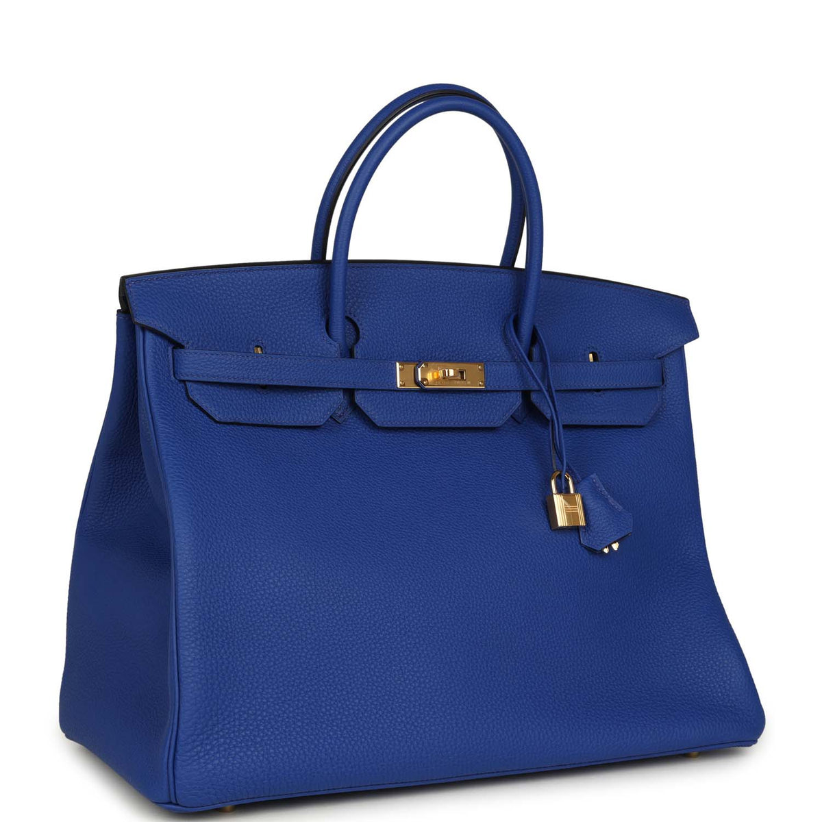 Hermes Birkin 40 Bleu Royal Togo Gold Hardware