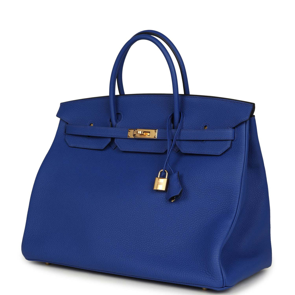 Hermes Birkin 40 Bleu Royal Togo Gold Hardware