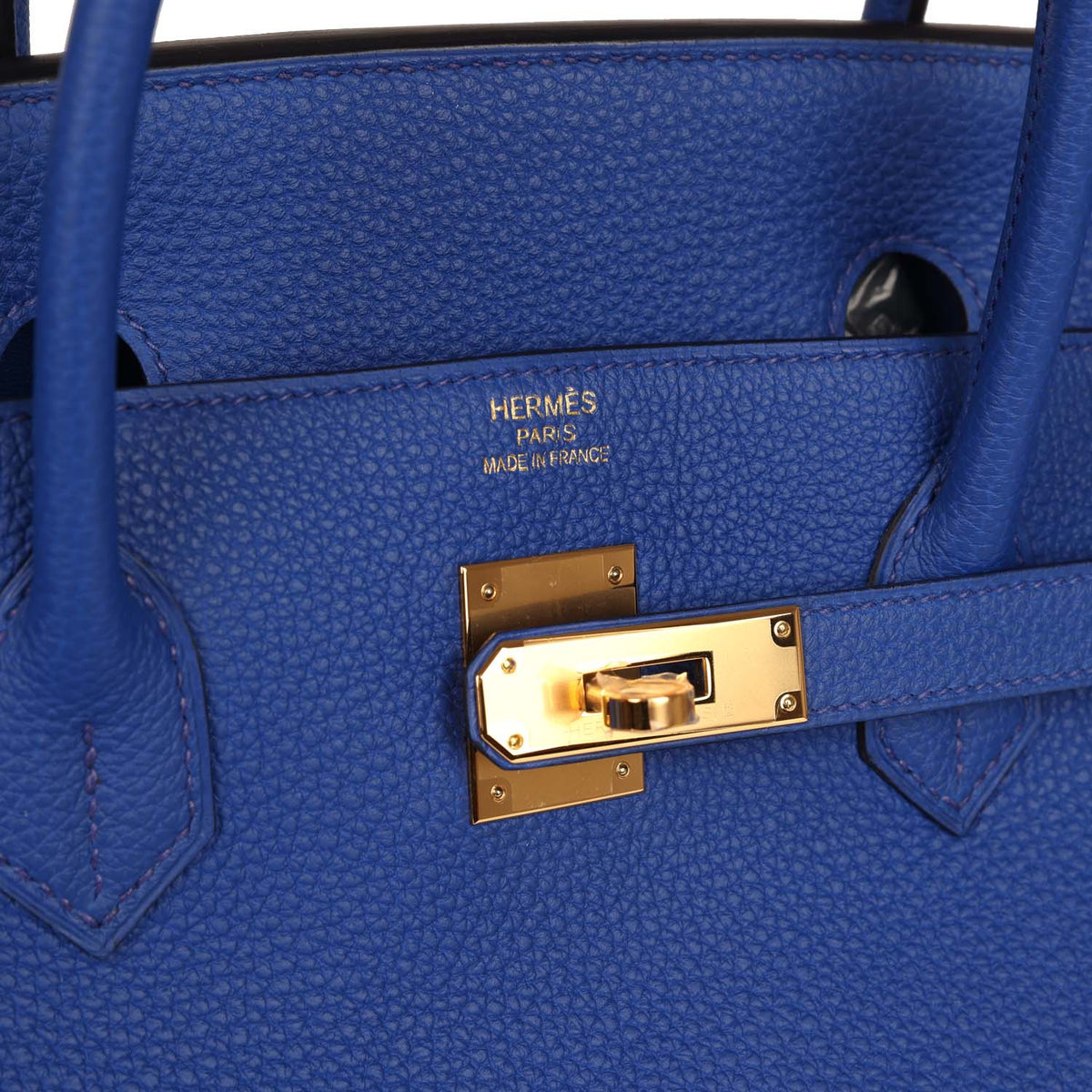 Hermes Birkin 40 Bleu Royal Togo Gold Hardware