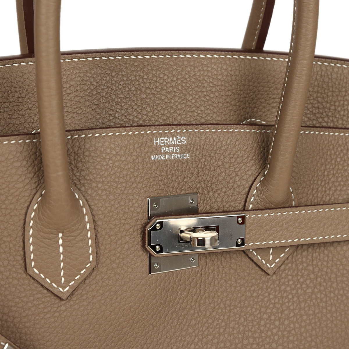 Hermes Birkin 35 Etoupe Togo Palladium Hardware