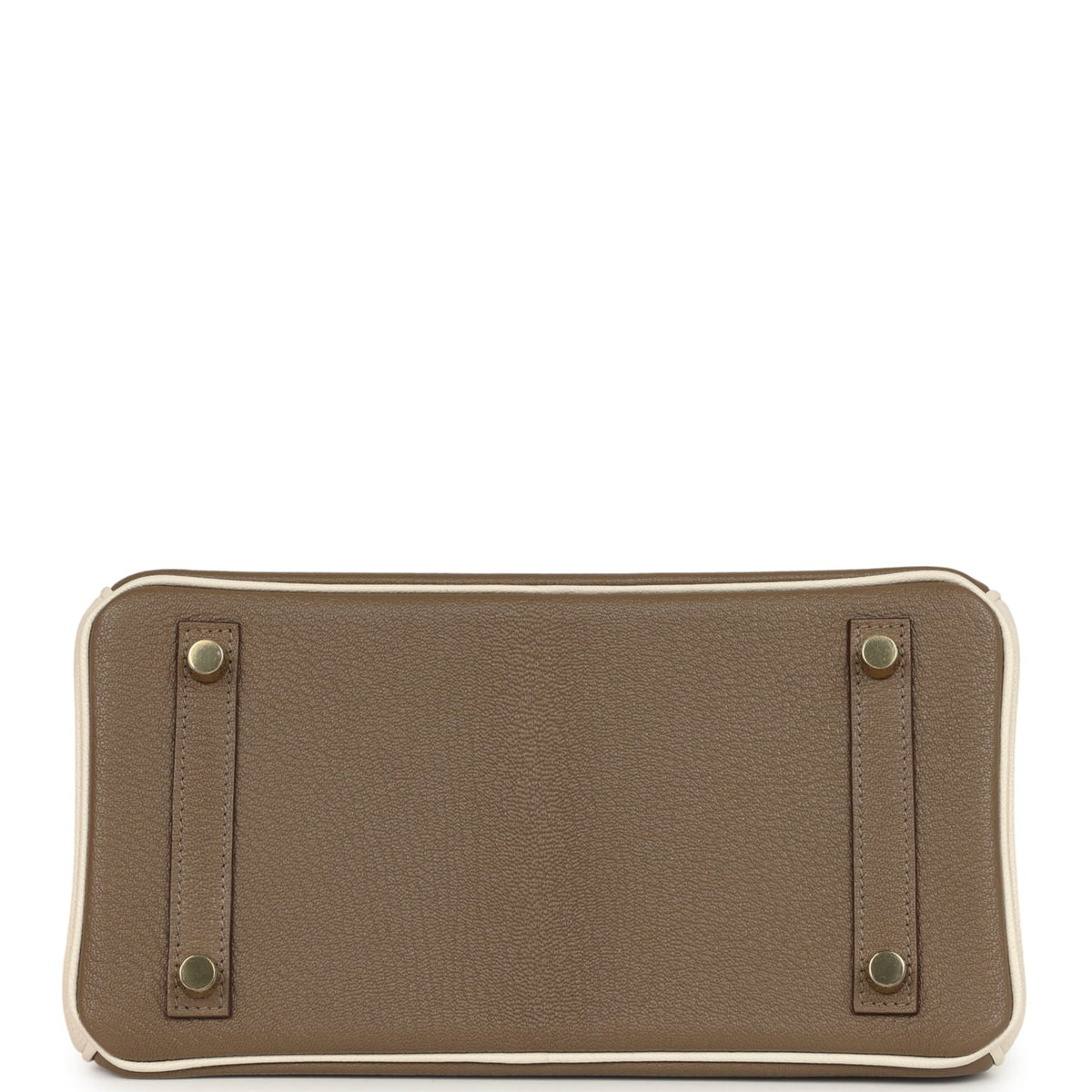 Hermes Special Order (HSS) Birkin 25 Etoupe, Nata Chevre Mysore Permabrass Hardware