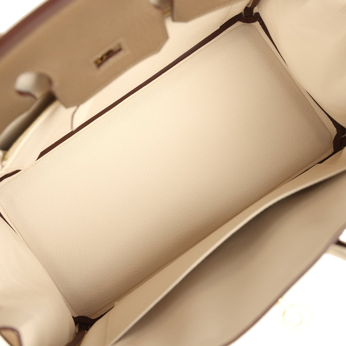Hermes Special Order (HSS) Birkin 25 Etoupe, Nata Chevre Mysore Permabrass Hardware