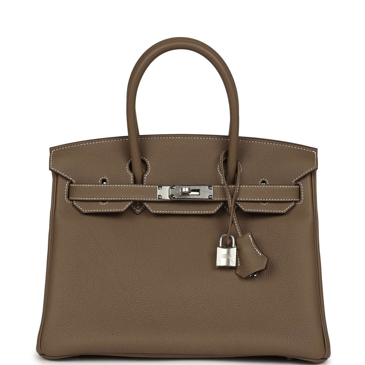 Hermes Birkin 30 Etoupe Togo Palladium Hardware