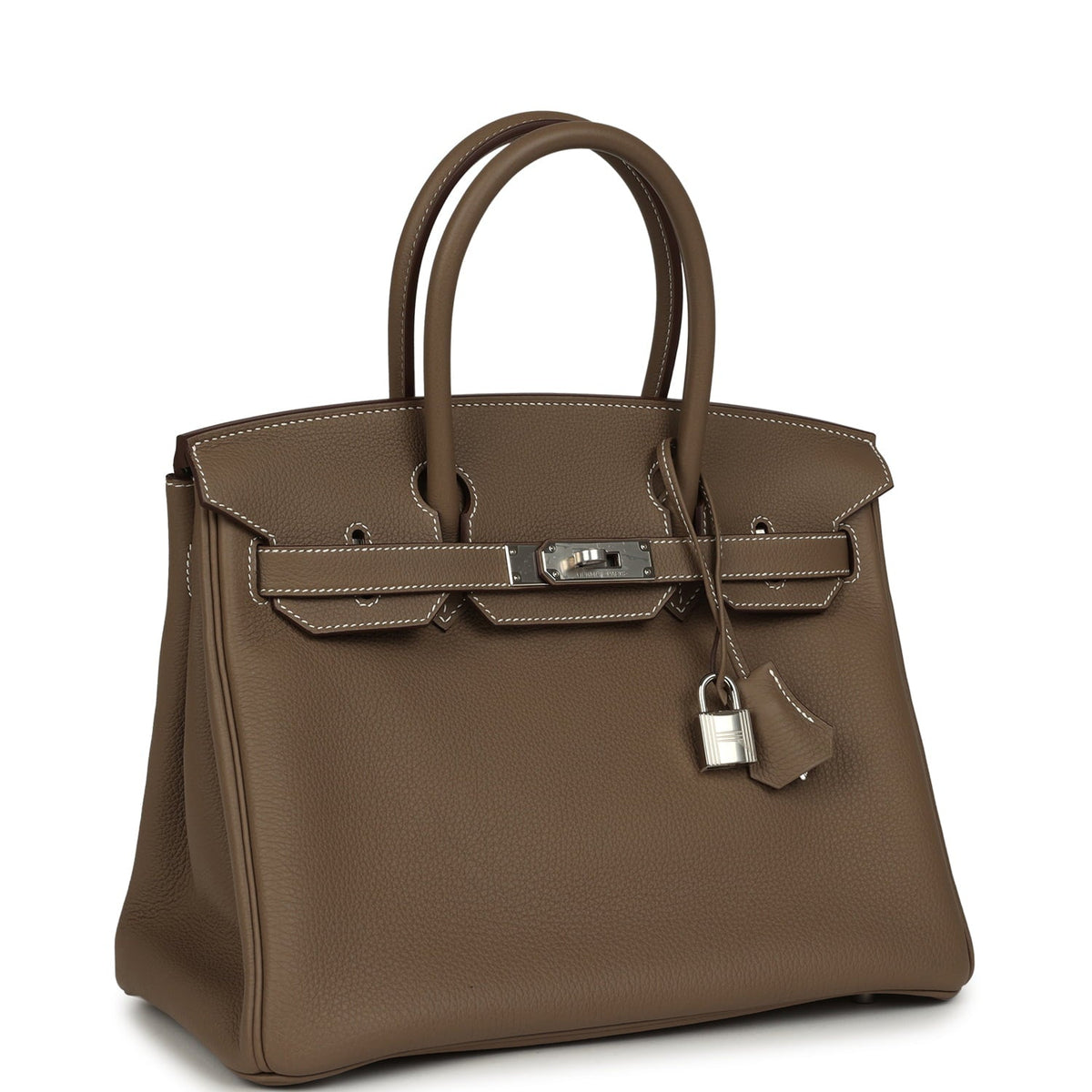 Hermes Birkin 30 Etoupe Togo Palladium Hardware