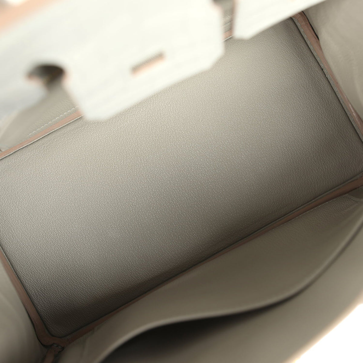 Hermes Birkin 25 Gris Perle Matte Alligator Gold Hardware