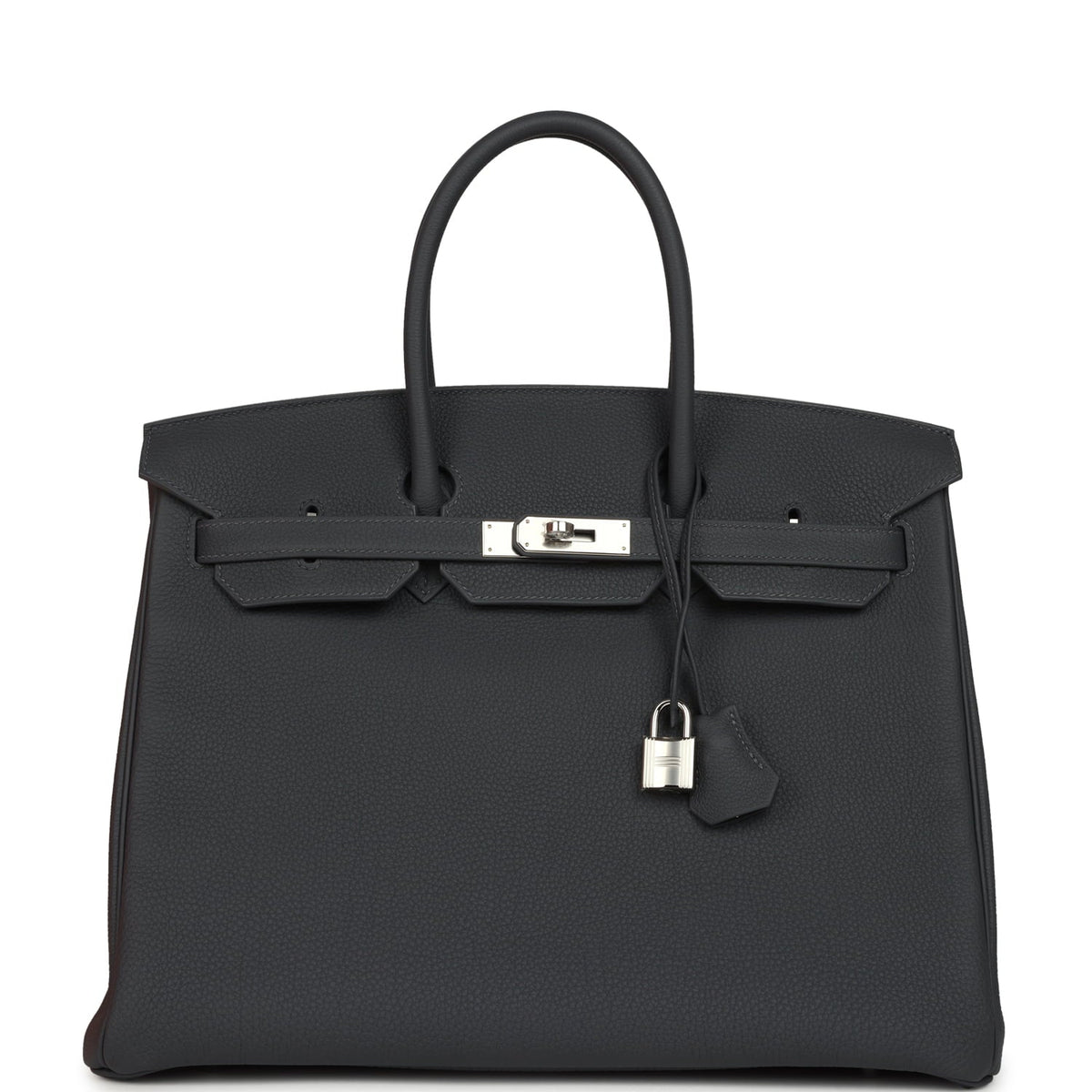 Hermes Birkin 35 Ardoise Togo Palladium Hardware
