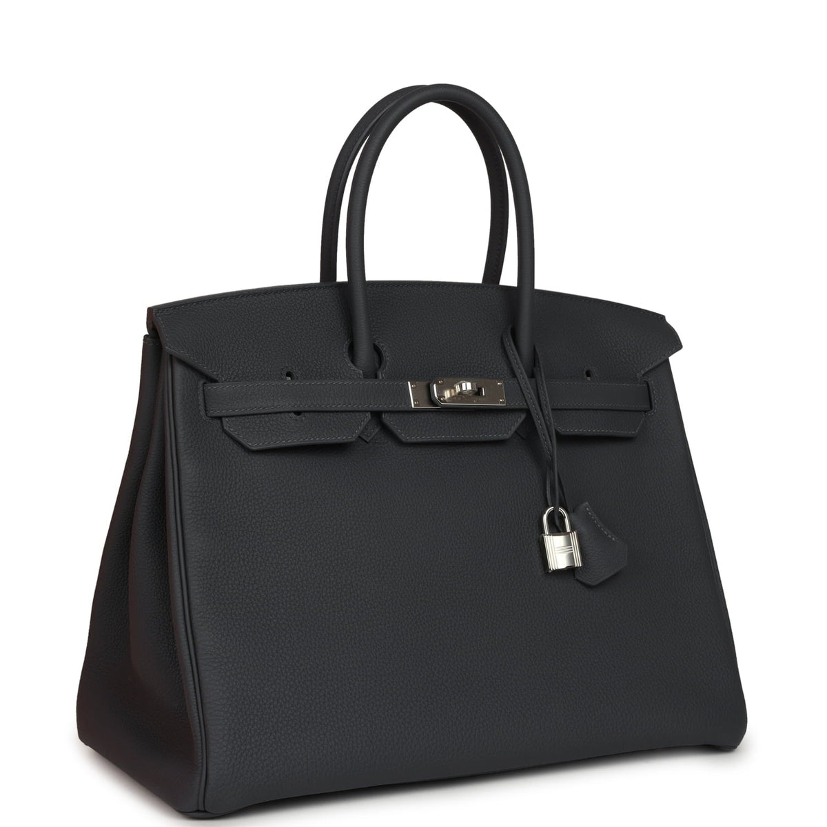 Hermes Birkin 35 Ardoise Togo Palladium Hardware