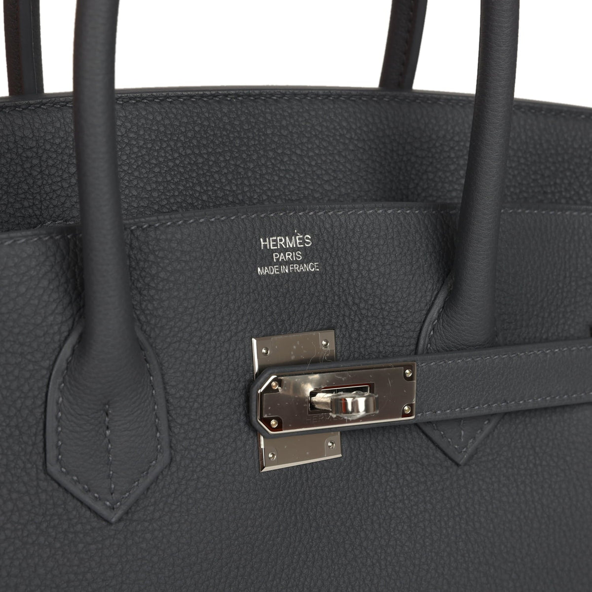 Hermes Birkin 35 Ardoise Togo Palladium Hardware