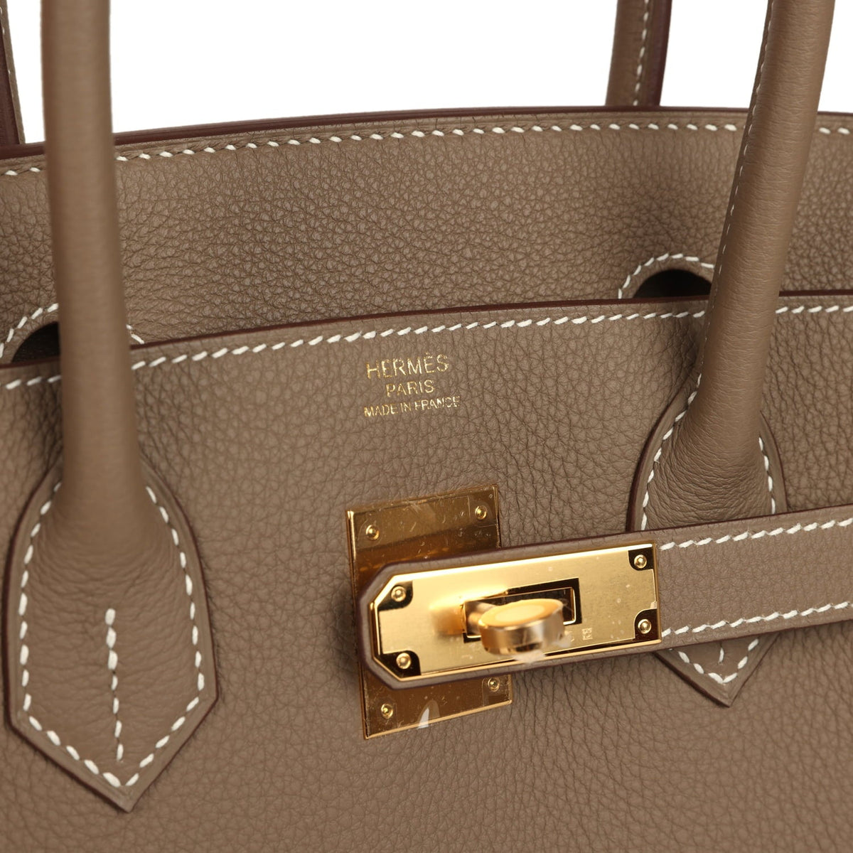 Hermes Birkin 30 Etoupe Togo Gold Hardware